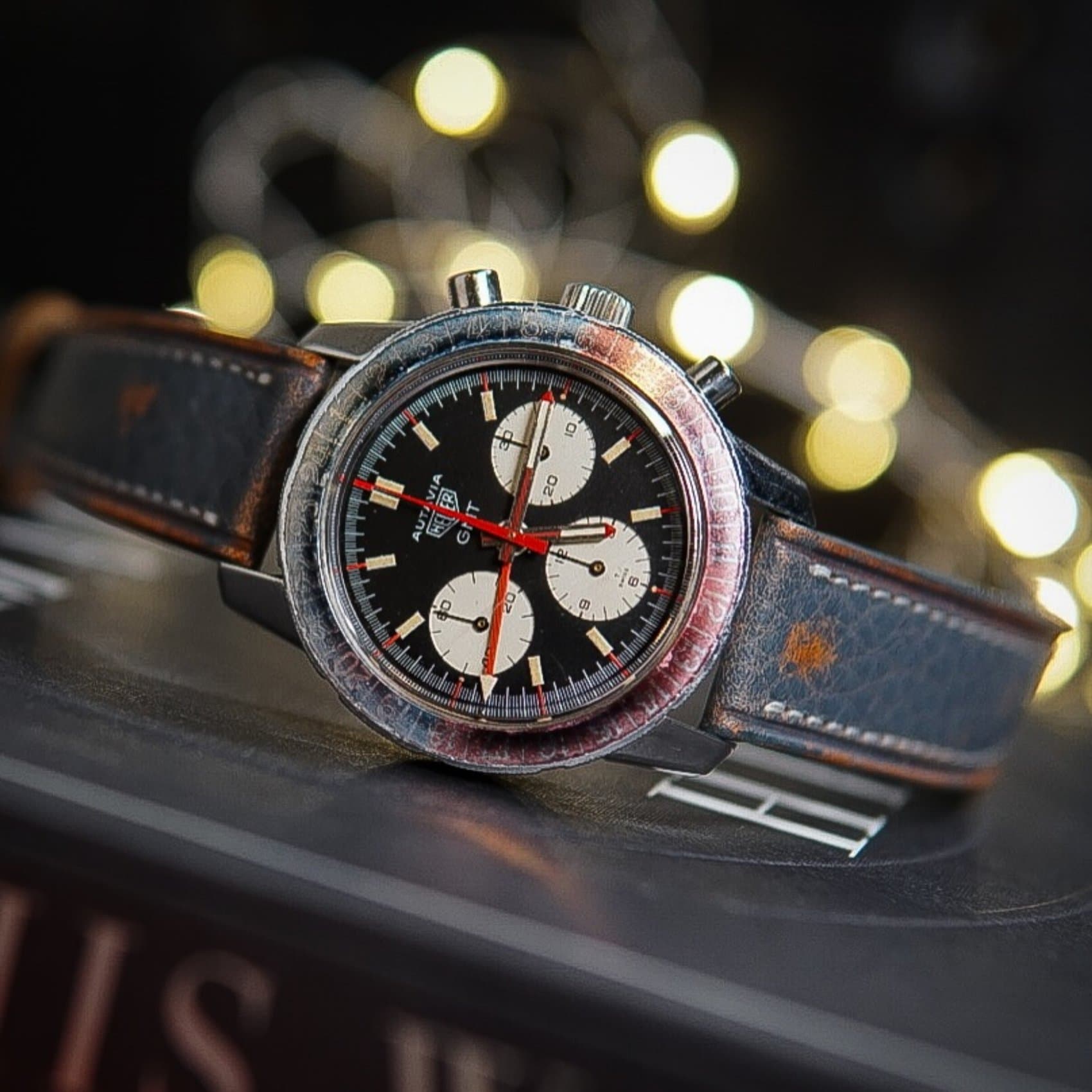 Heuer 1969 Autavia GMT "Mark 1 First Execution" 2446C